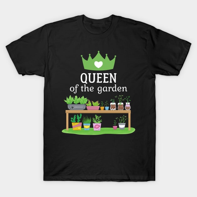 Queen Of The Garden print T-Shirt by Eduard Litvinov